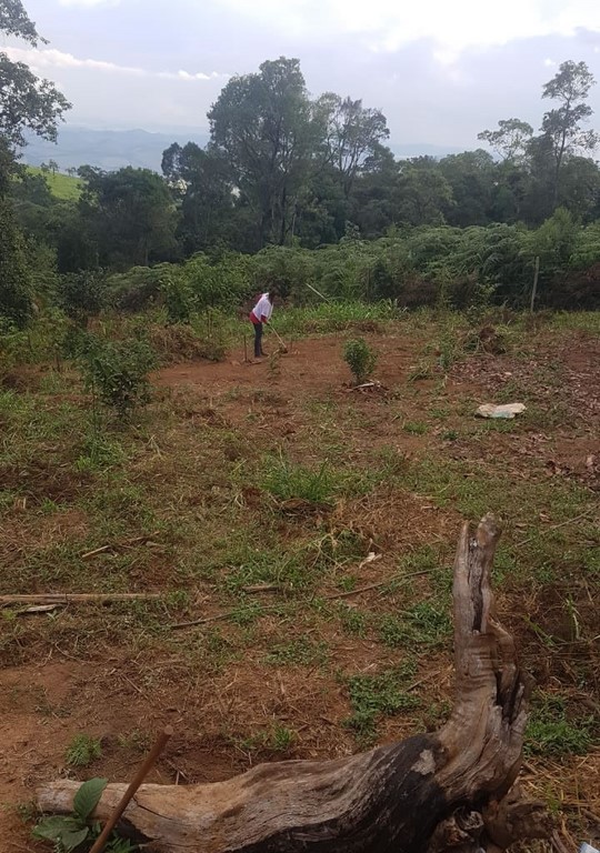 A Casa12Volts vista de cima. Construção em fase adiantada, quase pronta